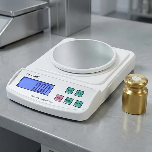 Miniatura 4 de Dispositivo de pesaje de precisión 0.00 oz de la balanza de masa del laboratorio de la escala de Digitaces
