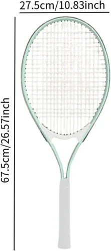 Miniatura 5 de Vaveren Raquetas de tenis para adultos principiantes, cómodas, portátiles, recreativas, para entrenamiento, ligeras, para jugar al aire libre