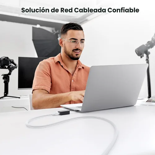 Miniatura 7 de Cable Matters combo de 5 colores, cable de conexión Ethernet sin enganches Cat6, negro, azul, blanco, rojo y verde, Rojo