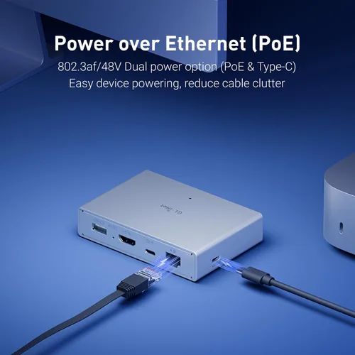 Miniatura 4 de GL.iNet Comet PoE (GL-RM1PE) Control Remoto KVM a Través de Internet - Opción de Doble Alimentación PoE/Type - C 4K@30Hz, 32GB EMMC, Soporte