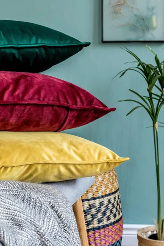 Miniatura 2 de Tela de terciopelo de 2 yardas, 58 pulgadas de ancho, 100% poliéster, duradera, paño de terciopelo ideal para ropa, decoración y drapeado