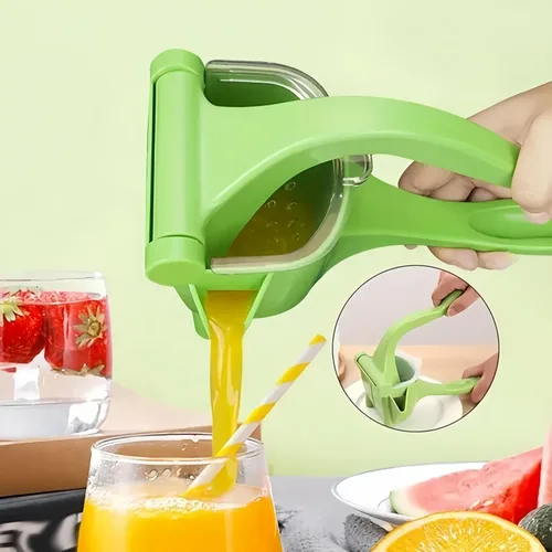 Miniatura 5 de Exprimidor manual de limón, exprimidor de cítricos, prensa manual, extractor de jugo de alta resistencia, jugo de fruta fresca para limón, lima