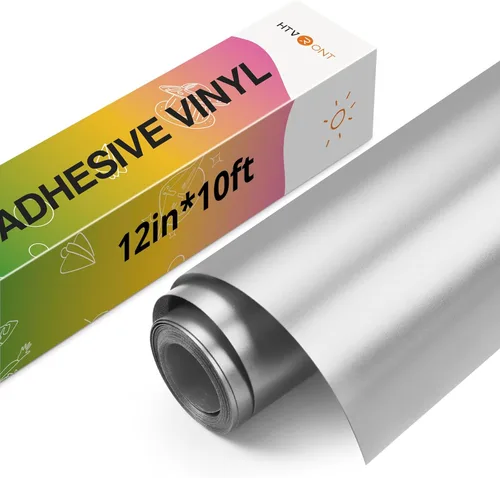 Miniatura 14 de HTVRONT Vinilo permanente azul, rollo de vinilo adhesivo permanente azul de 12 pulgadas x 11 pies compatible con máquina de corte Cricut, Azul real