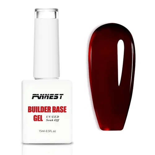 Miniatura 21 de Kit de Gel Constructor Gel Base de Goma Esmalte de Uñas, 15ml*2pcs (0.51 fl oz x 2 piezas) Para Engrosamiento de Uñas, Extensión de Fortalecimiento