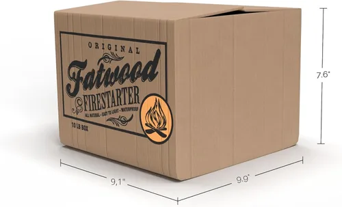 Miniatura 9 de Fatwood - Palos de inicio de fuego, caja de 10 libras, para interiores o exteriores, 100% naturales, iniciadores de fuego de pino para fogatas
