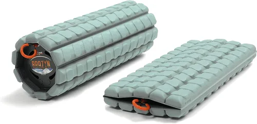Miniatura 11 de Rodillo de espuma Brazyn Morph (Bravo-Naranja): Rodillo de espuma plegable de viaje para alivio del dolor de espalda, recuperación muscular después