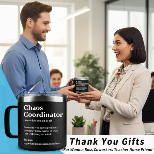 Miniatura 2 de WECACYD Regalos del coordinador del caos - Regalos de cumpleaños, Navidad, agradecimiento para mujeres, dama jefa, compañeras de trabajo