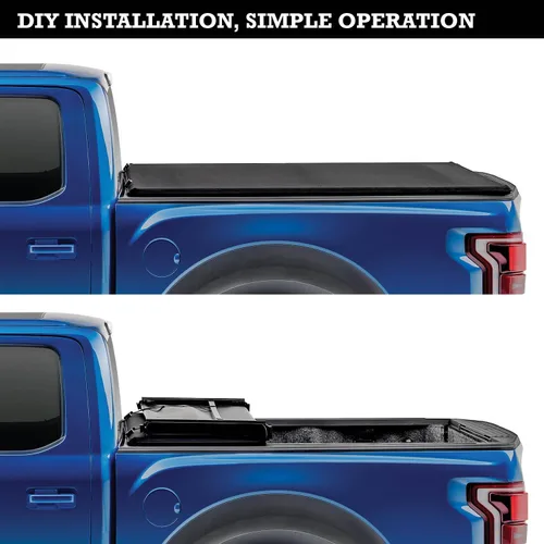 Miniatura 3 de RealTruck Extang Trifecta 2.0 Signature - Cubierta plegable suave para caja de camioneta 94475 Se adapta a Ford F-150 2015-2020 5 pies 7