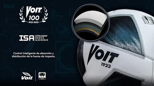 Miniatura 7 de Voit 100 FIFA Quality PRO, Balón de fútbol oficial Liga MX Clausura 2022, No. 5