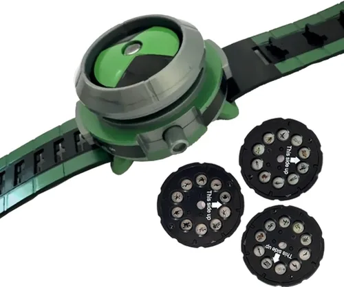 Miniatura 4 de Ben Toys 10 Ben Watch Omnitrix Toys Alien Toy Creation Chamber Figuras de acción Ultimatrix para niños proyector, relojes