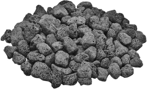 Miniatura 8 de Skyflame Rocas de lava de 10 libras para hogueras, mesas de fuego, chimeneas, decoración de paisajismo de jardín