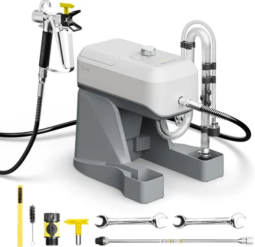 Miniatura 9 de MaXpray M1 Pulverizador de Pintura Sin Aire, Altamente Eficiente Sin Dilución, Mínimo Sobrepulverizado para Proyectos de Pintura DIY de Hasta 10