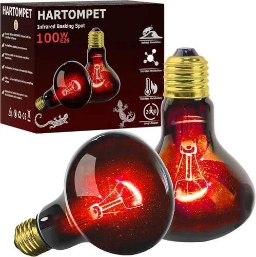 Miniatura 13 de Bombillas de calor para reptiles E26 de 60 W, luz UVA para dragón barbudo, lagarto, tortuga, pollitos, otros reptiles y anfibios, lámparas de calor
