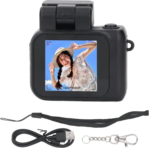 Miniatura 9 de Mini cámara con llavero, el amigo de bolsillo HD más pequeño del mundo, cámara de fotos y video KeyCam con 6 filtros, duración de la batería de 100