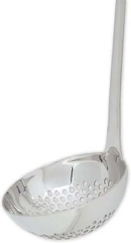 Miniatura 2 de RSVP International Endurance Kitchen Collection - Herramientas coladoras perforadas, cucharón, acero inoxidable 18/8