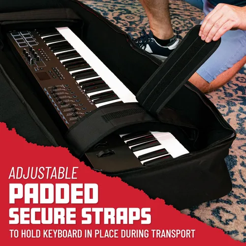 Miniatura 2 de Bolsa acolchada Gator Cases para teclados de 49 notas; (GKB-49)