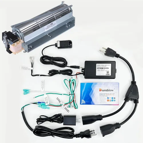 Miniatura 22 de Durablow TR2001 - Kit de control remoto de encendido y apagado para chimenea de gas con válvula Millivolt o módulo de encendido electrónico, caja