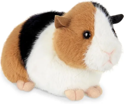 Miniatura 7 de Bearington Ginny Conejillo de Indias de Peluche - Juguete de Conejillo de Indias de Peluche de 8" con Pelaje Suave, Detalles Realistas y Cuerpo
