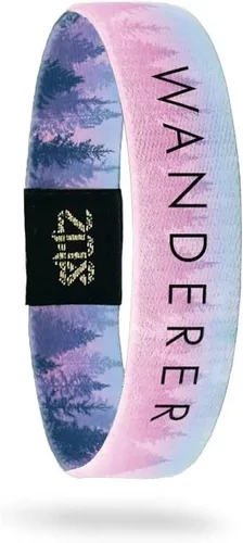 Miniatura 2 de ZOX Bracelets Stretchy Elastic Band with Motivational Affirmations and Beautiful Artwork, Great Gift for Men, Women, and Kids