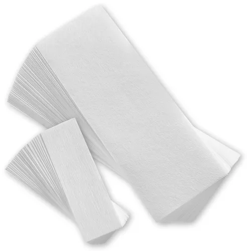 Tifara Beauty - Tiras no tejidas para depilación corporal y facial, varios tamaños (100)
