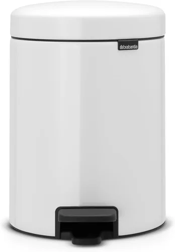 Miniatura 50 de Brabantia NewIcon - Cubo de basura con pedal de cierre suave para cocina, con cubo extraíble, 3.2 galones, azul soñado Azul (Dreamy Blue)