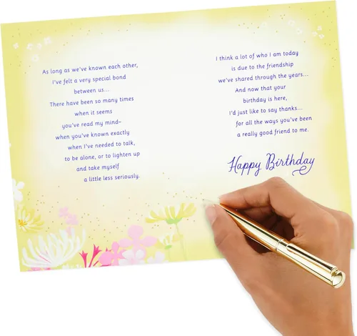 Miniatura 6 de Hallmark Tarjeta de cumpleaños para amigo (vínculo especial)