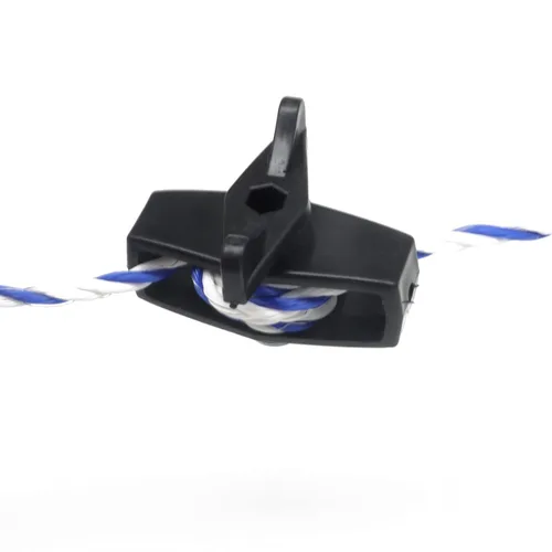 Miniatura 3 de 10 piezas de tensor eléctrico de valla en línea, tensor de alambre, tensor de cinta portátil, negro