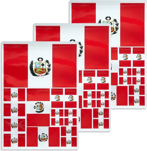 Miniatura 25 de CANTENDO Paquete de 3 calcomanías de bandera de Israel, calcomanías reflectantes de vinilo para automóvil, calcomanías impermeables para parachoques