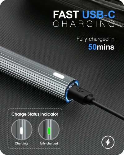 Miniatura 5 de Kingsdun Mini destornillador eléctrico, 36 en 1 juego de destornilladores eléctricos de precisión inalámbrica con 30 puntas magnéticas, kit