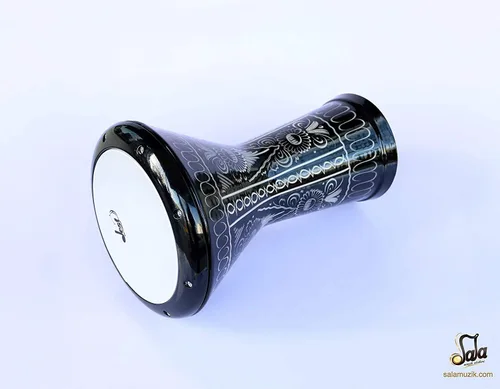 Miniatura 4 de Tambor Darbuka Egipcio Doumbek Instrumento de Percusión Afinable DED-322E
