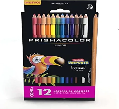 Prismacolor Lápices de colores, colores surtidos, suministros de arte para dibujar, bocetos, colorear para adultos, juego de 12, lápices de colores