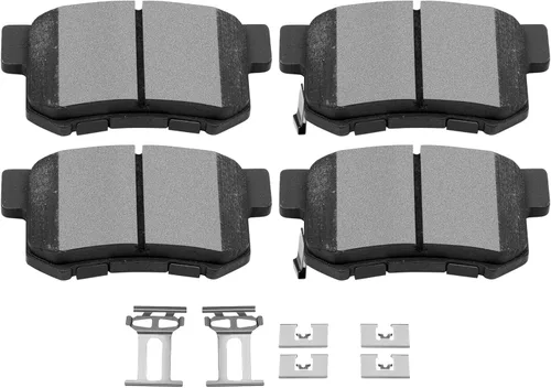 Miniatura 15 de SCITOO Juego de pastillas de freno de cerámica D273 Reemplazo delantero 1984-1985 para Honda para Accord,1988-2000 para Honda para Civic, 1993-1997