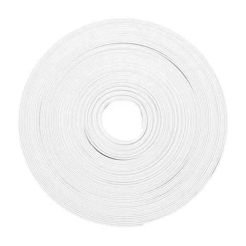 Miniatura 20 de Uxcell Tubo Termorretráctil 8mm de Diámetro 12.5mm de Ancho Plano 10m de Longitud 2:1 Tubo de Manga Termorretráctil para Cable Transparente Claro