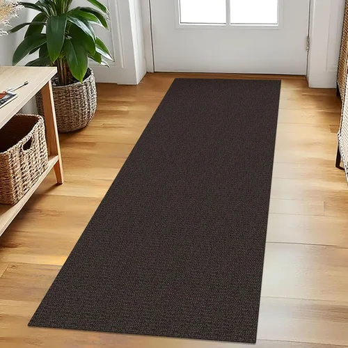 Miniatura 111 de EARTHALL Alfombra pequeña de 2 x 3 pies, lavable para entrada, antideslizante, trenzada, alfombra para puerta interior y exterior, alfombra tejida