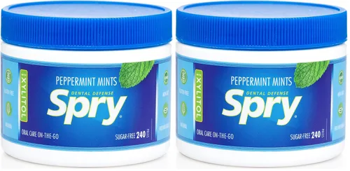 Miniatura 9 de Spry Xylitol Berry Blast - Caramelos sin azúcar, promueve la salud oral, aumenta la producción de saliva, detiene el mal aliento, sin OMG, sin