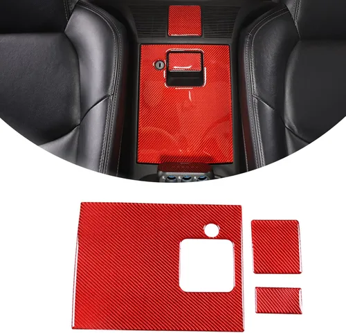 Adhesivo de fibra de carbono suave 3D para asiento trasero de automóvil, panel decorativo para Mazda MX-5 NC RF Miata 2009 2010 2011 2012 2013 2014