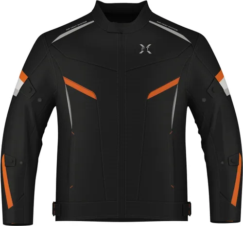 Miniatura 6 de FTX Chaqueta de motocicleta para hombre, armadura de equipo de protección de cuerpo completo, chaqueta de motocicleta de tela textil Cordura