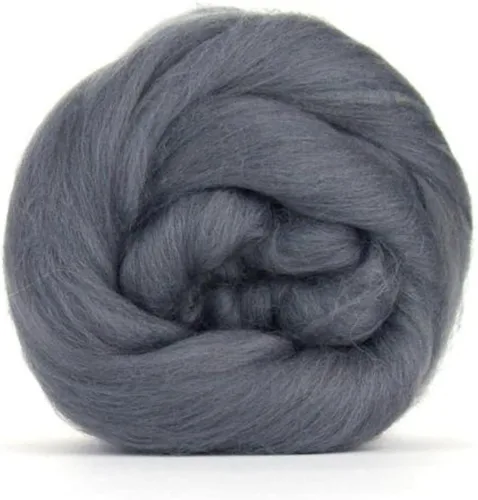 Miniatura 9 de Revolution Fibers Lana Merino para hilar Lana superior peinada Premium 22 micrones, perfecta para proyectos de fieltro, hilado, colgantes