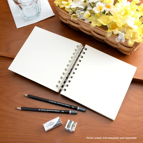 Miniatura 4 de Bee Paper - 6" x 6" Super Deluxe Bloc de Papel Mixto para Bocetos, 60 Hojas