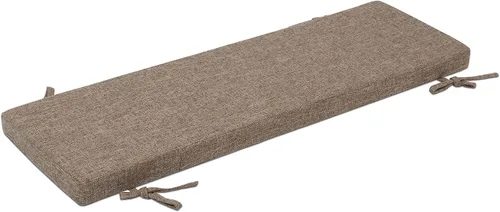 Miniatura 22 de Cojín de banco para interiores y exteriores, cojín de banco personalizado, almohadillas de asiento de banco de espuma gruesa antideslizante