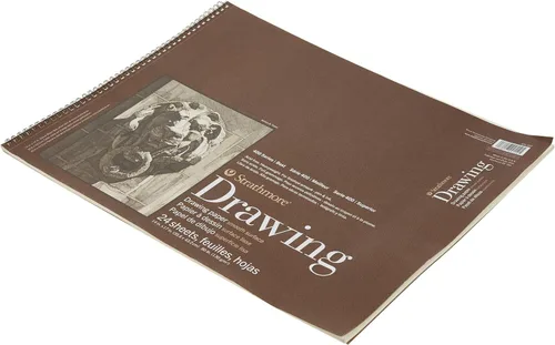 Miniatura 2 de Strathmore (400-108) 400 Series - Papel de dibujo superficie lisa, 24 hojas, 18 x 24 pulgadas