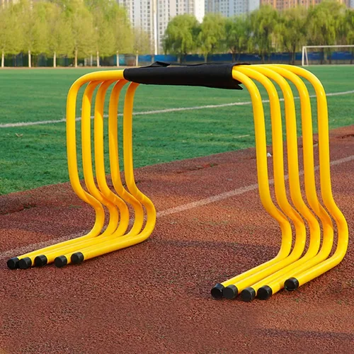 Miniatura 11 de YXXSDP Entrenamiento de velocidad de agilidad obstáculos para atletas, equipo de práctica deportiva portátil multicolor para entrenamiento