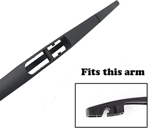 Miniatura 4 de Limpiaparabrisas trasero de 14 pulgadas para Nissan para X-Trail T31 2007 2008 2009 2010 2011 2012 limpiaparabrisas trasero del coche