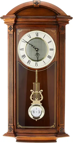Miniatura 2 de Bulova C4331 Hartwick - Reloj de timbre (nogal 29,75 x 14 x 5,5)