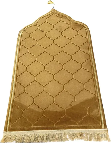 Alfombra de oración musulmana, gruesa y suave, alfombra musulmana portátil, alfombra de oración musulmana, alfombra de oración turca, alfombra