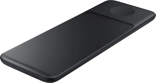 Miniatura 2 de Samsung Electronics - Cargador inalámbrico Trio, compatible con Qi; carga hasta 3 dispositivos a la vez; para teléfonos Galaxy, auriculares, relojes