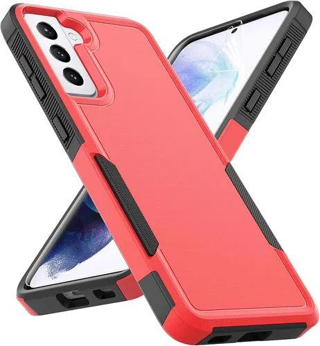 Miniatura 13 de Funda para Samsung Galaxy S21 Plus: funda protectora de doble capa resistente para teléfono celular a prueba de golpes con protector de pantalla