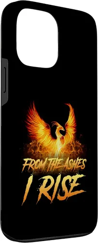 Miniatura 3 de Funda de regalo motivacional para iPhone 13 Pro Max From the Ashes I Rise Phoenix Bird