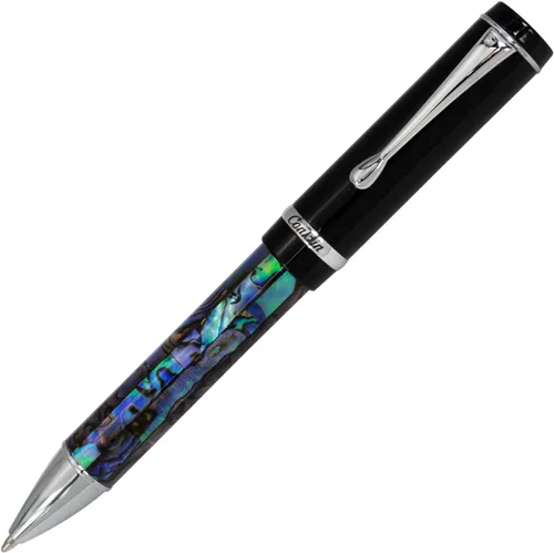 Miniatura 8 de Bolígrafo Conklin Duragraph en Hielo Agrietado – Elegante bolígrafo con acabado único de hielo agrietado, gran regalo para coleccionistas de Hielo
