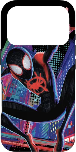Miniatura 29 de Funda para iPhone 13 Pro Max Marvel Spider-Man Into the Spider-Verse Miles Morales City